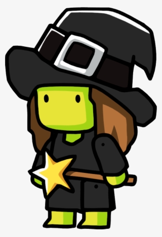 Wizard Clipart Female Wizard - Scribblenauts Witch
