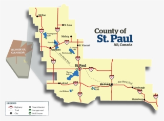 Maps - St Paul Alberta Map