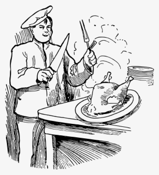 This Free Icons Png Design Of Chef And Turkey