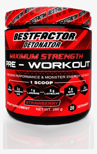 Bestfactor Detonator Pre Workout Powder Energy Drink - Tread