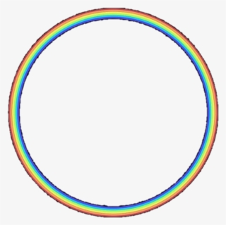Overlay Rainbow Tumblr Aesthetic - Circle
