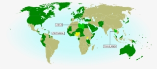 Map Of Countries That Recognize The Republic Of Kosovo - الدول المنظمة لهيئة الامم المتحدة