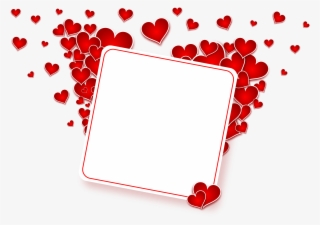 Love Heart Frame Png Image - ברכות לטו באב