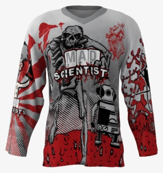 Mad Scientists Custom Roller Hockey Jersey - Long-sleeved T-shirt