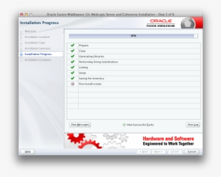 Once The Installation Is Completed, You'll See The - Jdeveloper Linux