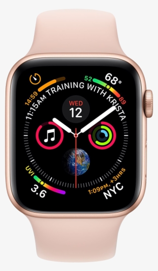 Download - Apple Watch Series 4 Gold Aluminium Case