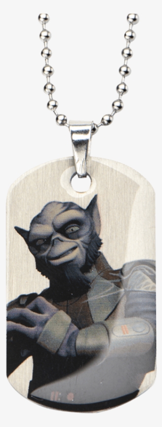 Star Wars Rebels Zeb Kids Dog Tag Necklace - Star Wars Clon Wars Species