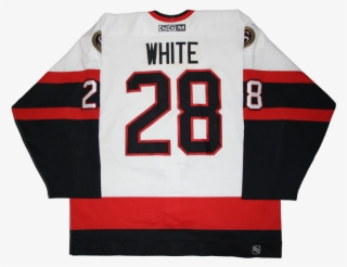 2001-02 Todd White Ottawa Senators Game Worn Jersey - Ottawa Senators Game Worn Jersey Phillips