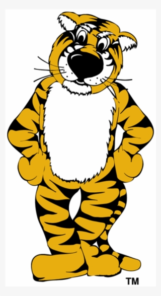 Missouri Tigers Iron On Stickers And Peel-off Decals - Truman The Tiger Mascot