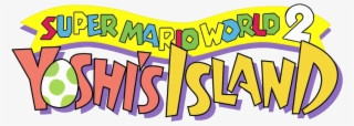 Super Mario World 2 Logo - Yoshi's Island