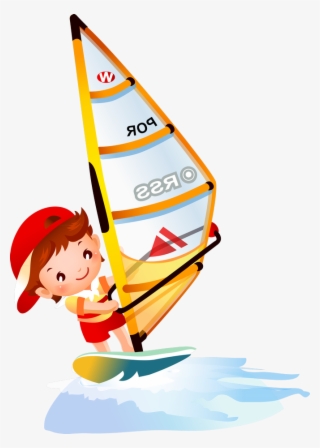 01 - Windsurf Clipart Png