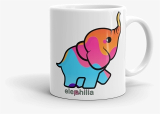 Happy Baby Elephant Mug - Coffee Cup