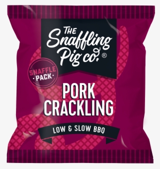 Low & Slow Bbq Pork Crackling Packets - Snack
