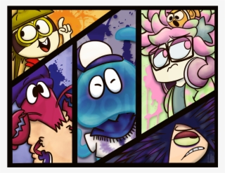 Splatoon Shopkeepers Mini Print - Cartoon