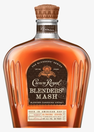 Whiskey Bottle Png - Crown Royal Bourbon Mash