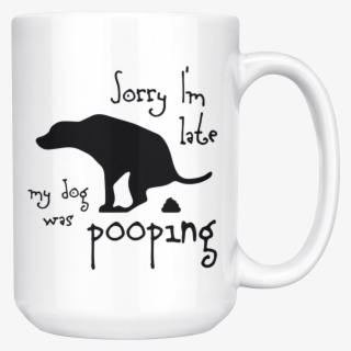 Sorry I'm Late My Dog Was Pooping Funny Gift For Dogs - Pumpkin Template Dog Poop