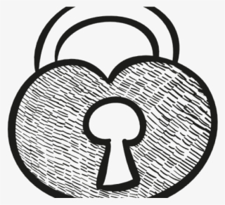 Drawn Lock Gothic - Heart