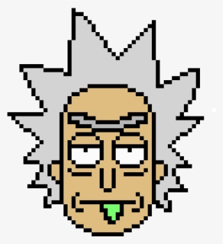 Rick - Rick And Morty Pixel Art