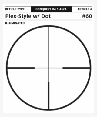 Zeiss Conquest V4 1-4x24mm 30mm Plex Style Illuminated - Brighton & Hove Albion F.c.