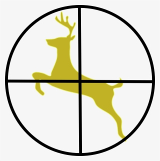 Rifle Scope Crosshairs Png - Scope Sight