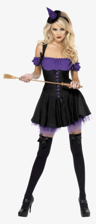 Purple Witch Halloween Costume