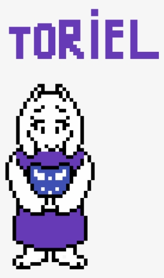Colors Download Play Replay Settings - Pixel Art Undertale Toriel