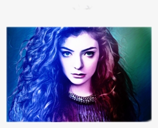 Lorde Sticker - Lorde Curly Hair