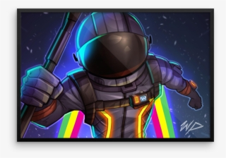 Fortnite Dark Voyager Poster - Fortnite