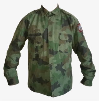 Serbian Army Woodland Shirt - Soldier