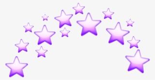 Stars Star Purple Tumblr Crown Emoji Emojis Png Png