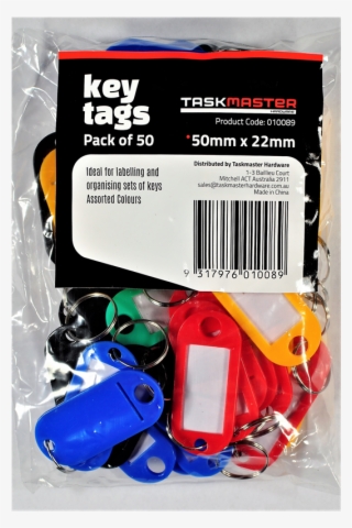 Taskmaster Key Tag With Ring - Wire