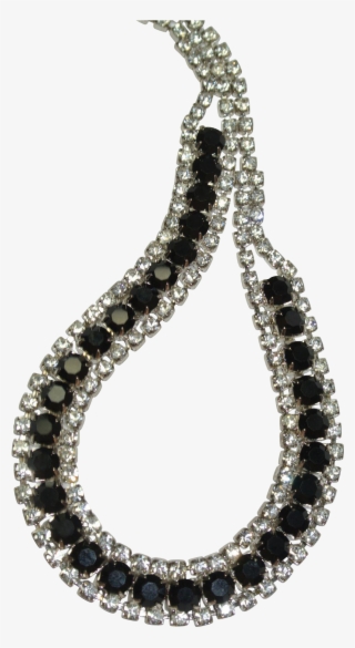 Black Rhinestone Choker
