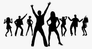 Keep The Body Moving And Uninhibited So You Can Enjoy - Disco Dancer Silhouette Png