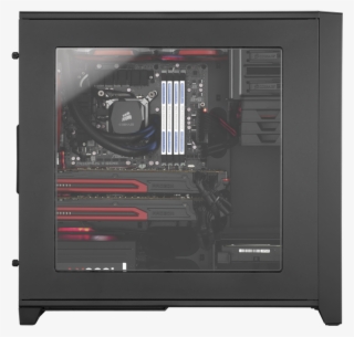 Corsair Obsidian 350d Computer Case Midi Tower Black, - Obsidian Series 350d
