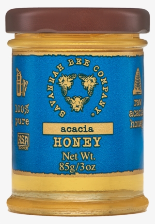 Savannah Bee Honey Mini Jar- 3 Oz - Emblem