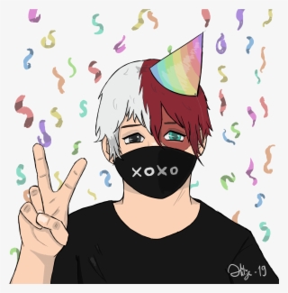 Artworkmy Fanart For Todoroki's - Cartoon
