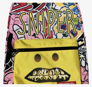 Emoji Smile Backpack Sniper Gang Apparel - Board Short