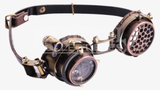 Steampunk Polarized Lens Goggles - Steampunk Goggles Transparent Background