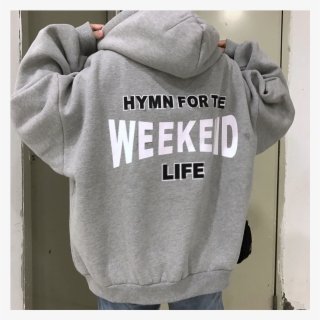 Hooded Sweatshirt Girl 2018 Long Sleeves Korean Style - Áo Hoodie Weekend
