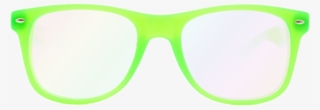 Next - Glasses Transparent Png Green