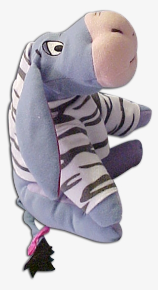 Eeyore Stuffed Toy Animal Zebra Plush Disney Collection - Pigeons And Doves