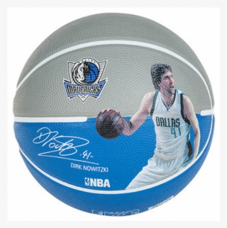 Minge De Baschet Spalding Dirk Nowitzki - Dallas Mavericks