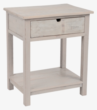 Cama Single Drawer Bedside Cabinet - Table