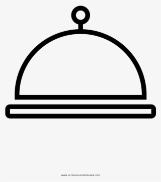 Catering Tray Coloring Page - Comida Desenho Png