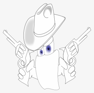 How To Set Use Cowboy Outline Svg Vector