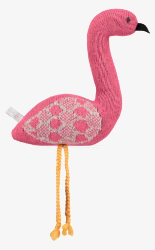 Knitted Pink Flamingo - Greater Flamingo