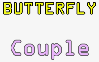 Butterfly Couple Is A Simple Puzzle, Where You Need - Graphics