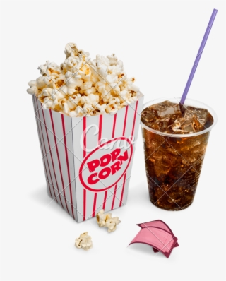 Bucket Of Popcorn Photos By Canva - 영화관 음료수