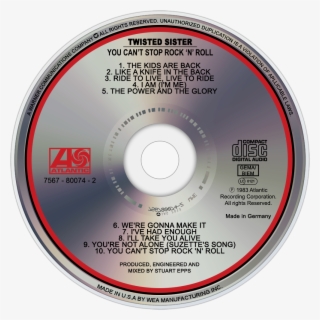Twisted Sister You Can't Stop Rock 'n' Roll Cd Disc - Twisted Sister You Can T Stop Rock N Roll Cd