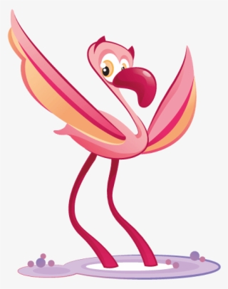 Jungle Wall Decors For Kids Room, Pink Flamingo Wall - Immagini Fenicotteri Rosa Disegni